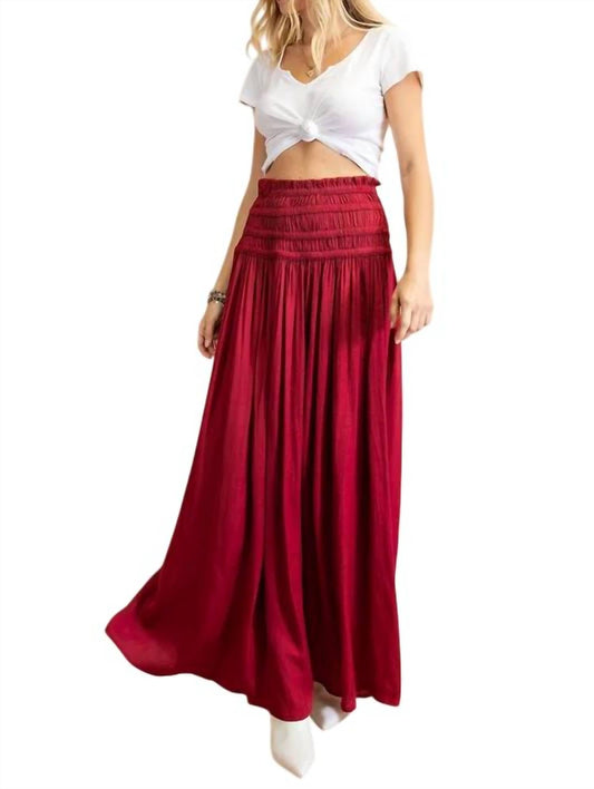 Kori - Elastic Maxi Skirt Dress