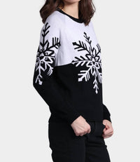 Minnie Rose - Snowflke Reversible Sweater