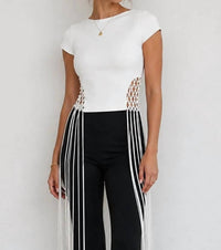 Akalia - Womens' Serah Wide Leg Trouser