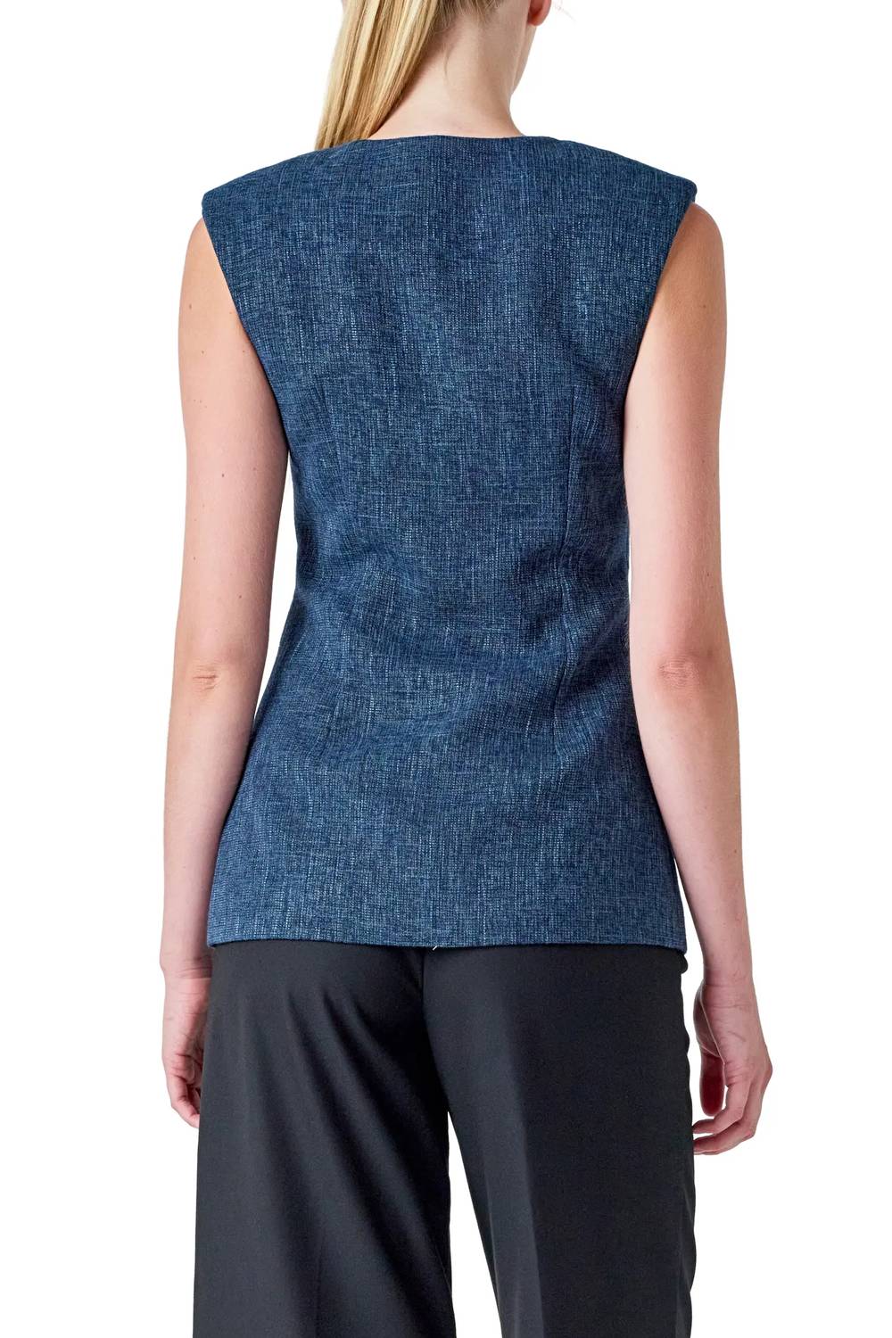 Endless Rose - Textured Longline Vest