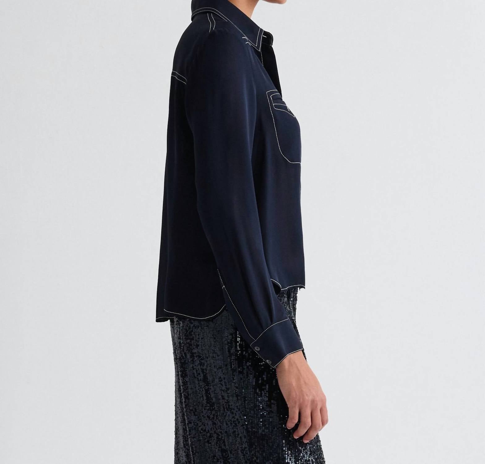 Twp - Carter Topstitch Shirt