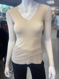 Petit Pois By Viviana G - Women's Long Sleeve V-neck Top