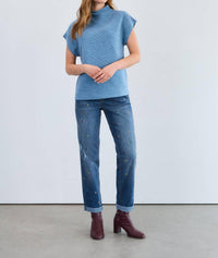 Fdj - Ottoman Cap Sleeve Sweater
