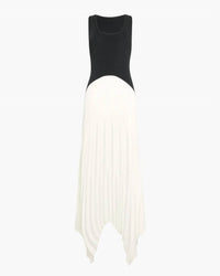 Ramy Brook - Davina Knit Combo Pleated Maxi Dress
