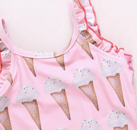 PINK CHICKEN Claire Swimsuit in neapolitan ice cream - kids' item - view 5