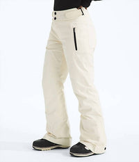 THE NORTH FACE Lenado Ski-Snowboard Pant in white dune - women's pants - detail view
