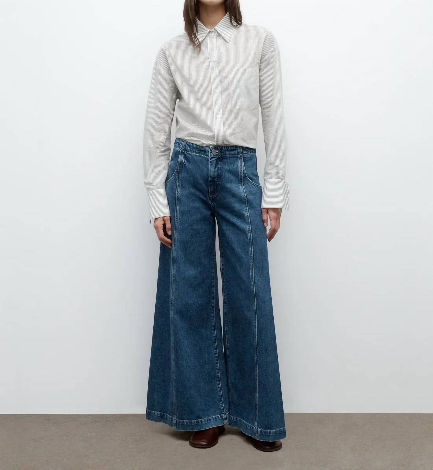Twp - Dancing In The Dark Ultra Wide-leg Jeans