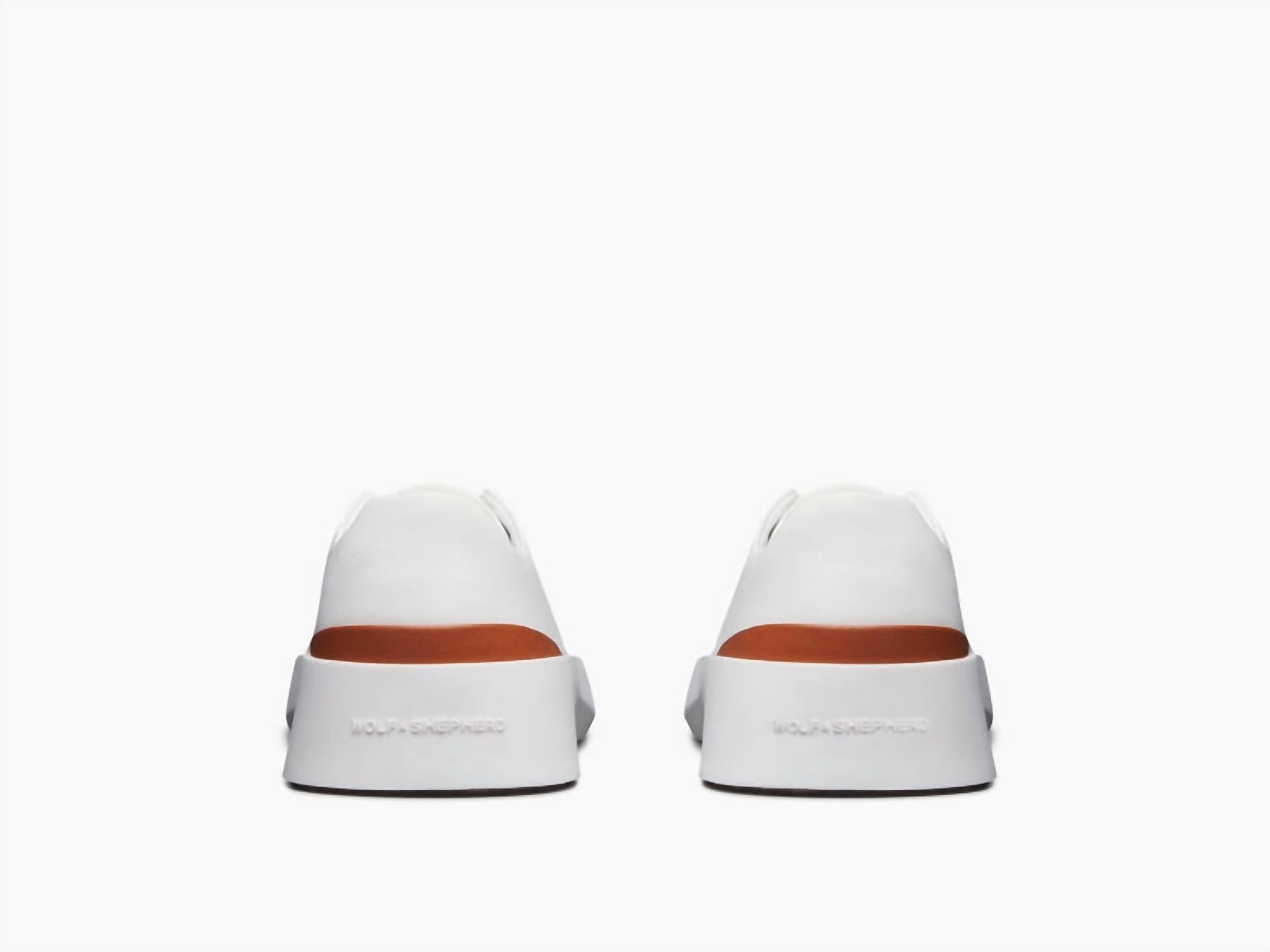 Wolf & Shepherd Women's Cruise Lo Casual Sneakers in white - women's sneaker - view 5