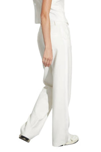Saint Art - Cait Mid-rise Straight Leg Tuxedo Pant