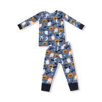 Angel Dear - Boy's Costumed Ghosts Glow-in-the-dark Bamboo Long Sleeve Pajama Set