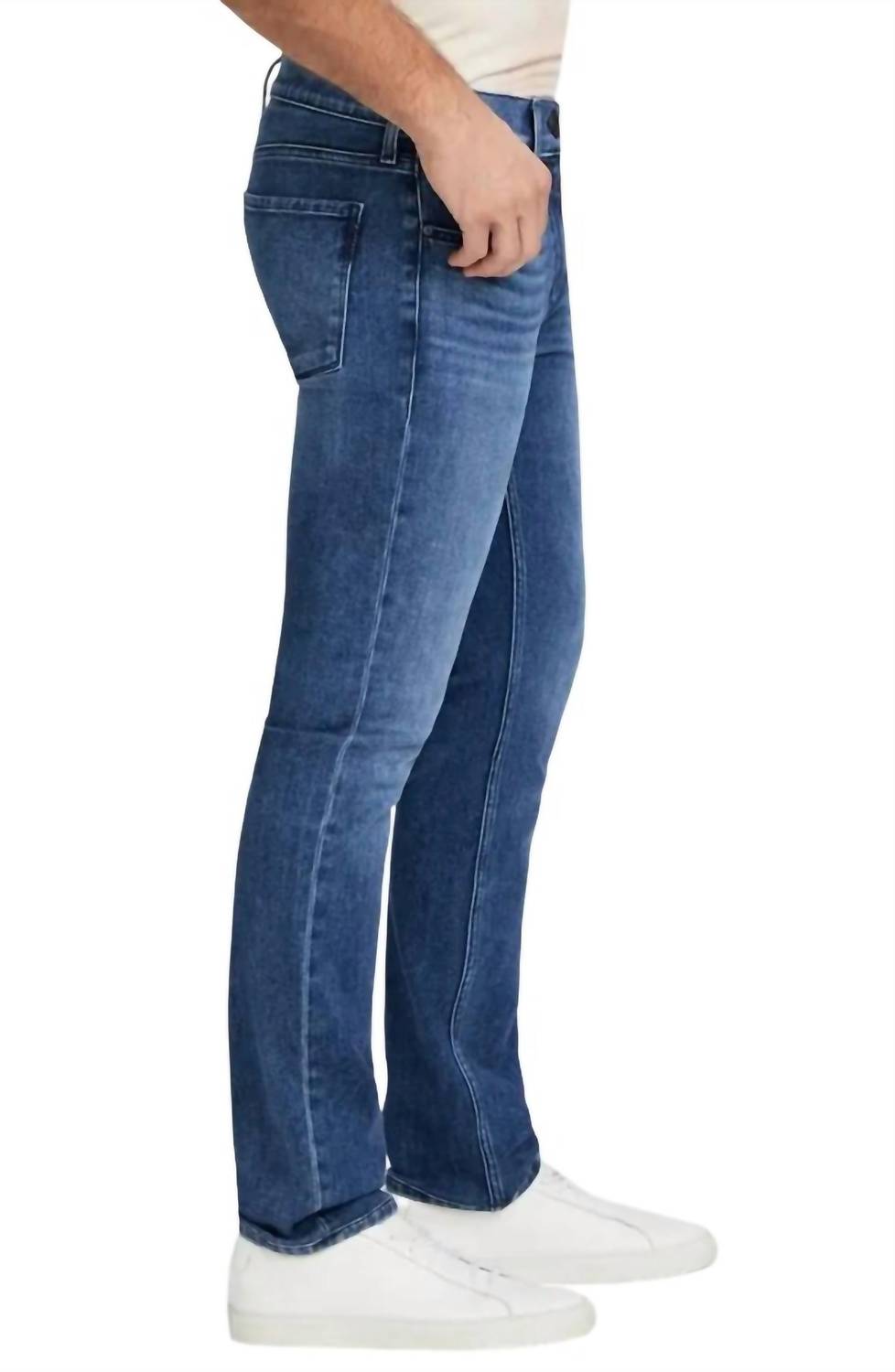 Paige Federal Jeans in stetson - men's jeans - detail view
