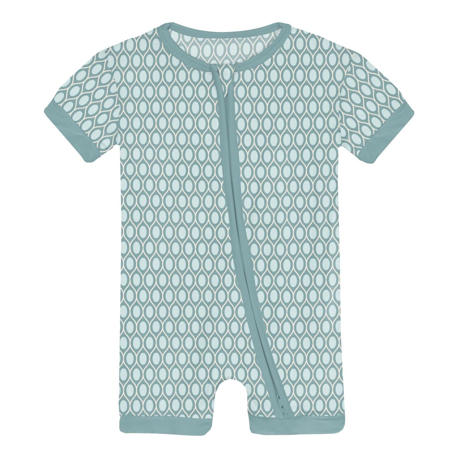 Kickee - Infant & Toddler Boy's Shorty Sleeper With Zipper