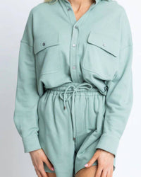 Karlie - SOLID FRENCH TERRY SHORT SET