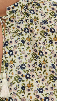 Cleobella Belle V Neck Blouse in eloisa floral - women's blouse - view 6
