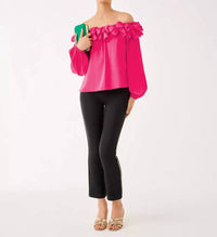 Lilly Pulitzer - Women's Ana Embellished Crop Flare Pants
