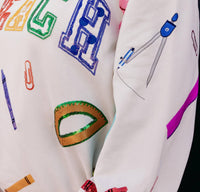 Queen Of Sparkles - Teach Scattered Icon Sweatshirt