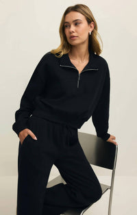 Z Supply - Downtown Half Zip Sweatshirt