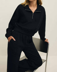 Z Supply - Downtown Half Zip Sweatshirt
