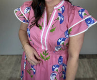 Umgee - Meadow Print Midi Dress