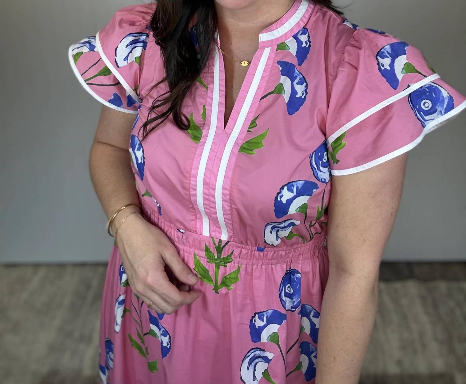 Umgee - Meadow Print Midi Dress