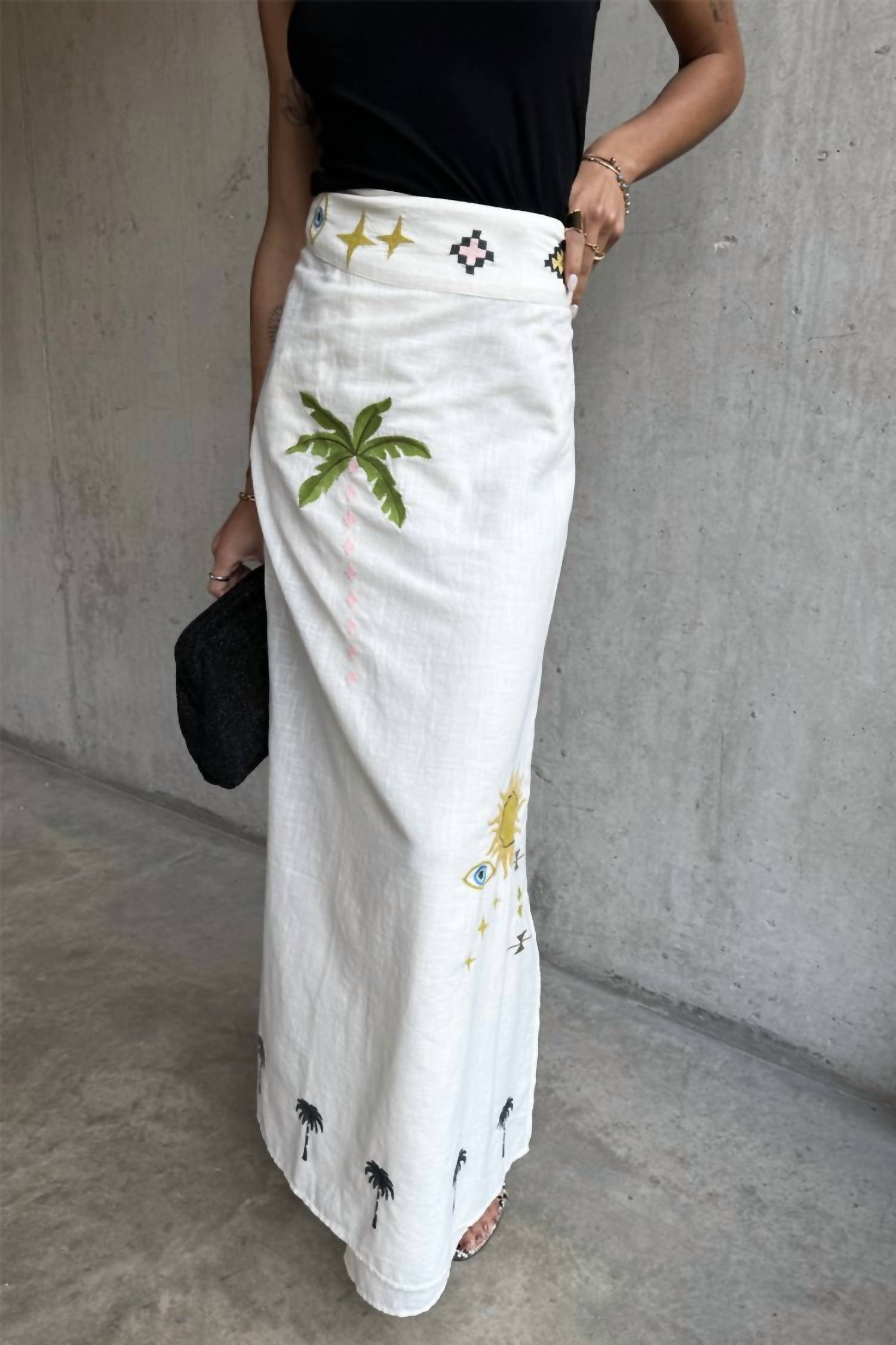 Never Fully Dressed - Jaspre Linen Skirt