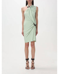 Salvatore Ferragamo - One Shoulder Draped Jersey Dress