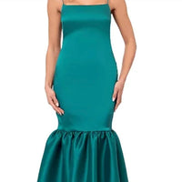 Betsy & Adam - Flounce Hem Midi Dress