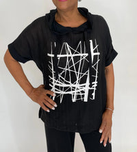Terra - Roxana Center Graphic Hoodie
