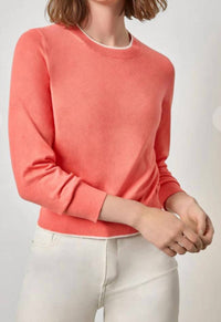 Lilla P - Picot Edge Crewneck Sweater