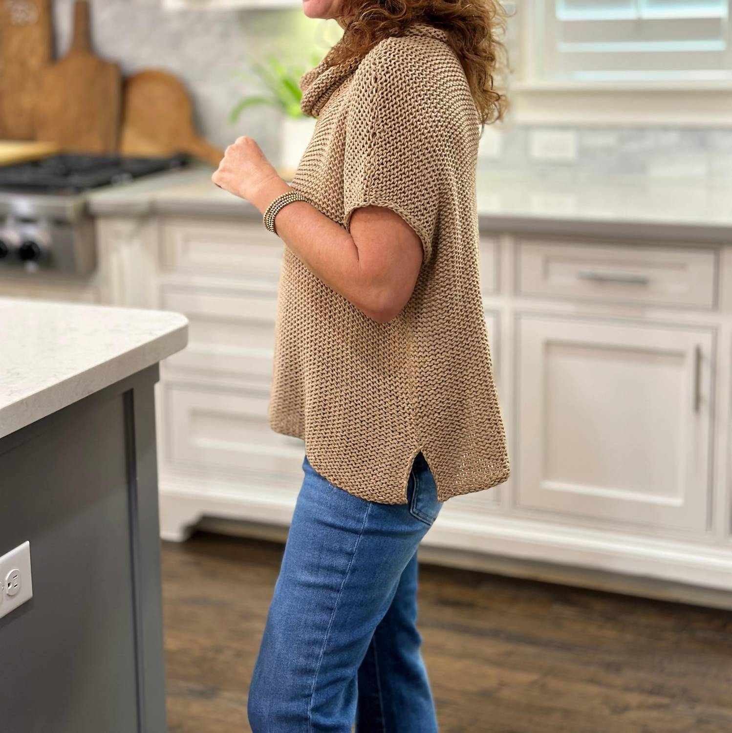 Wooden Ships - Tasha Cowl Neck Cotton Top