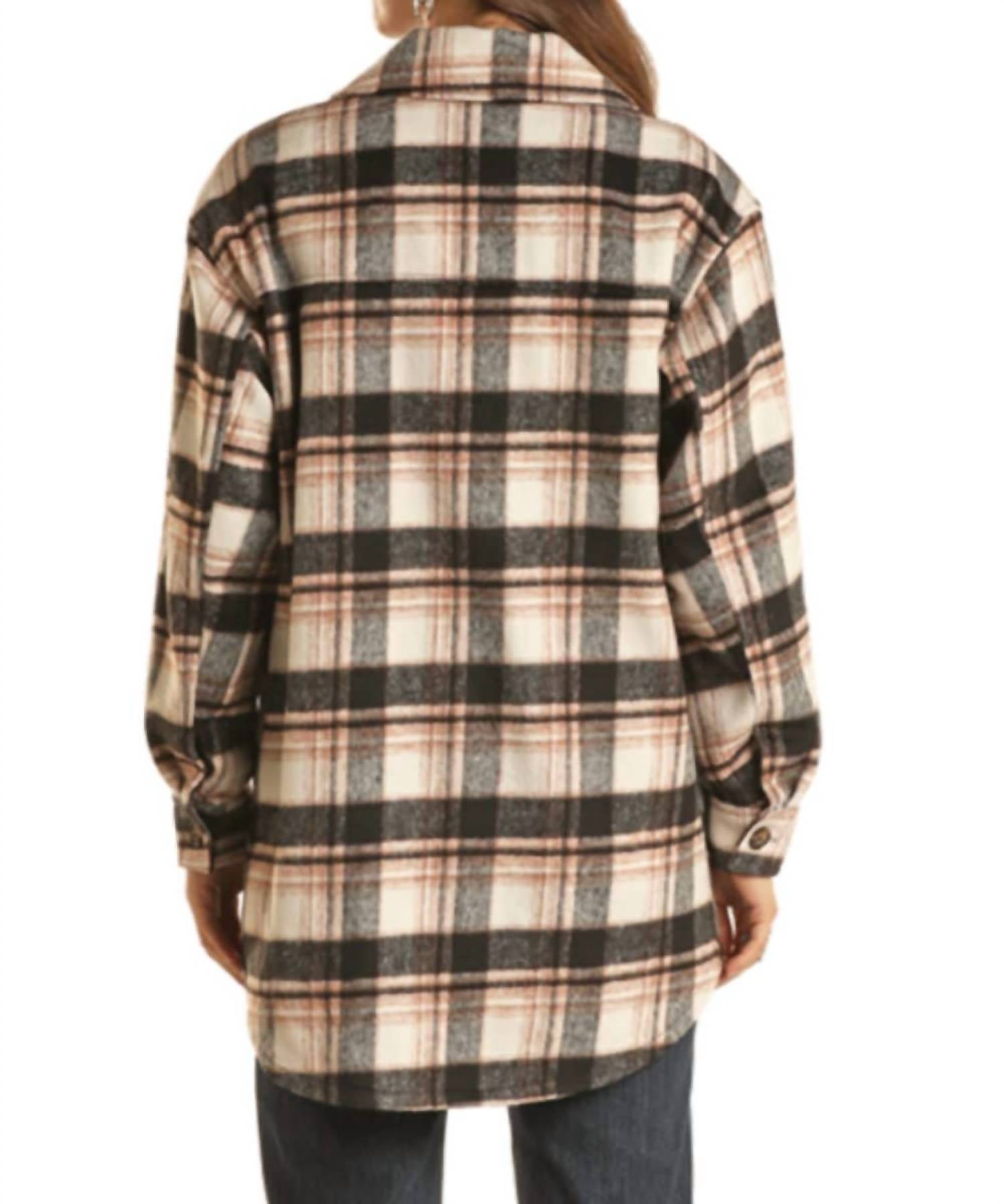 Rock & Roll Cowgirl - Plaid Coat