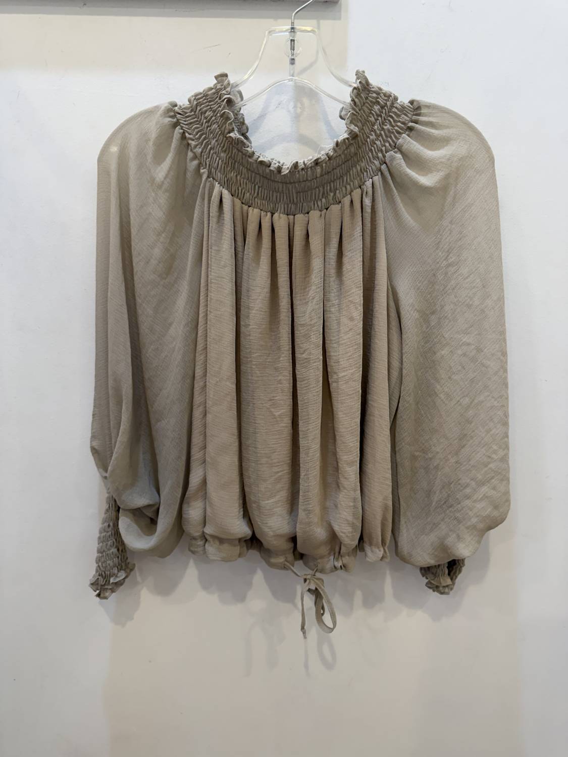 Lola & Sophie - WOMEN'S SMOCKED OFF SHOULDER TOP
