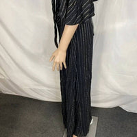 Bcbgmaxazria - Women's Stripe Full Wrap Cut-out Dress
