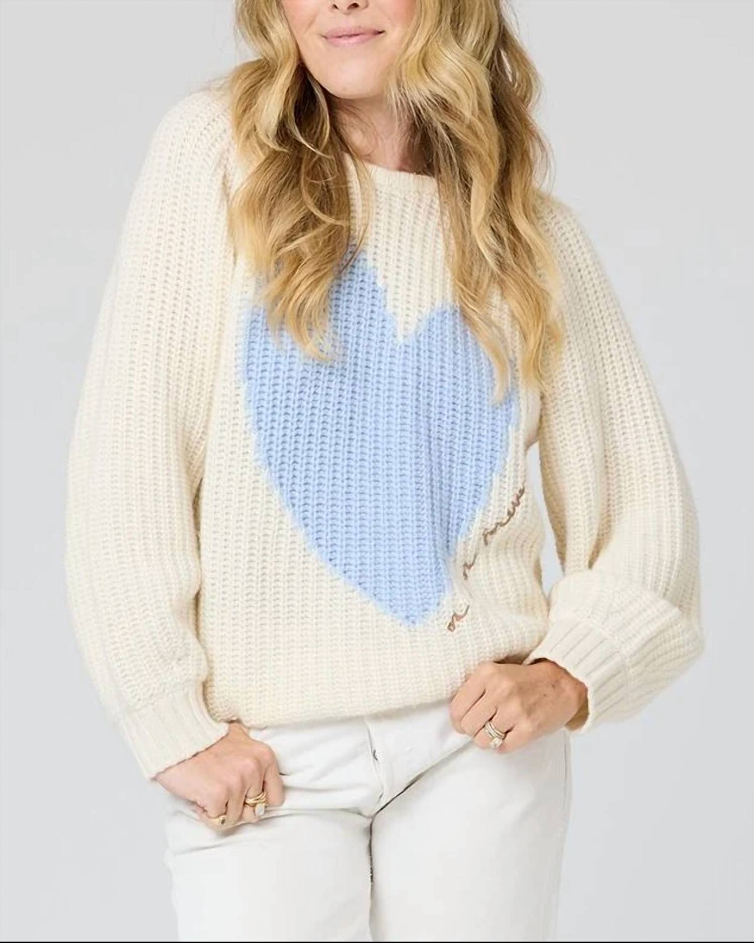 Kerri Rosenthal - Ricki Imperfect Heart Sweater