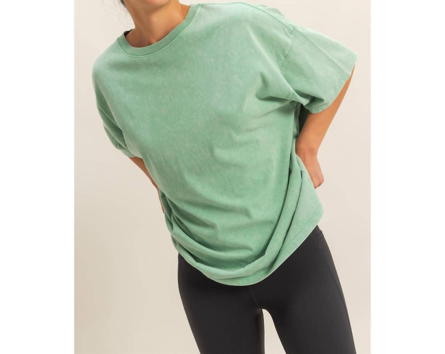 Hyfve - Women's Mineral Wash Oversized Tee