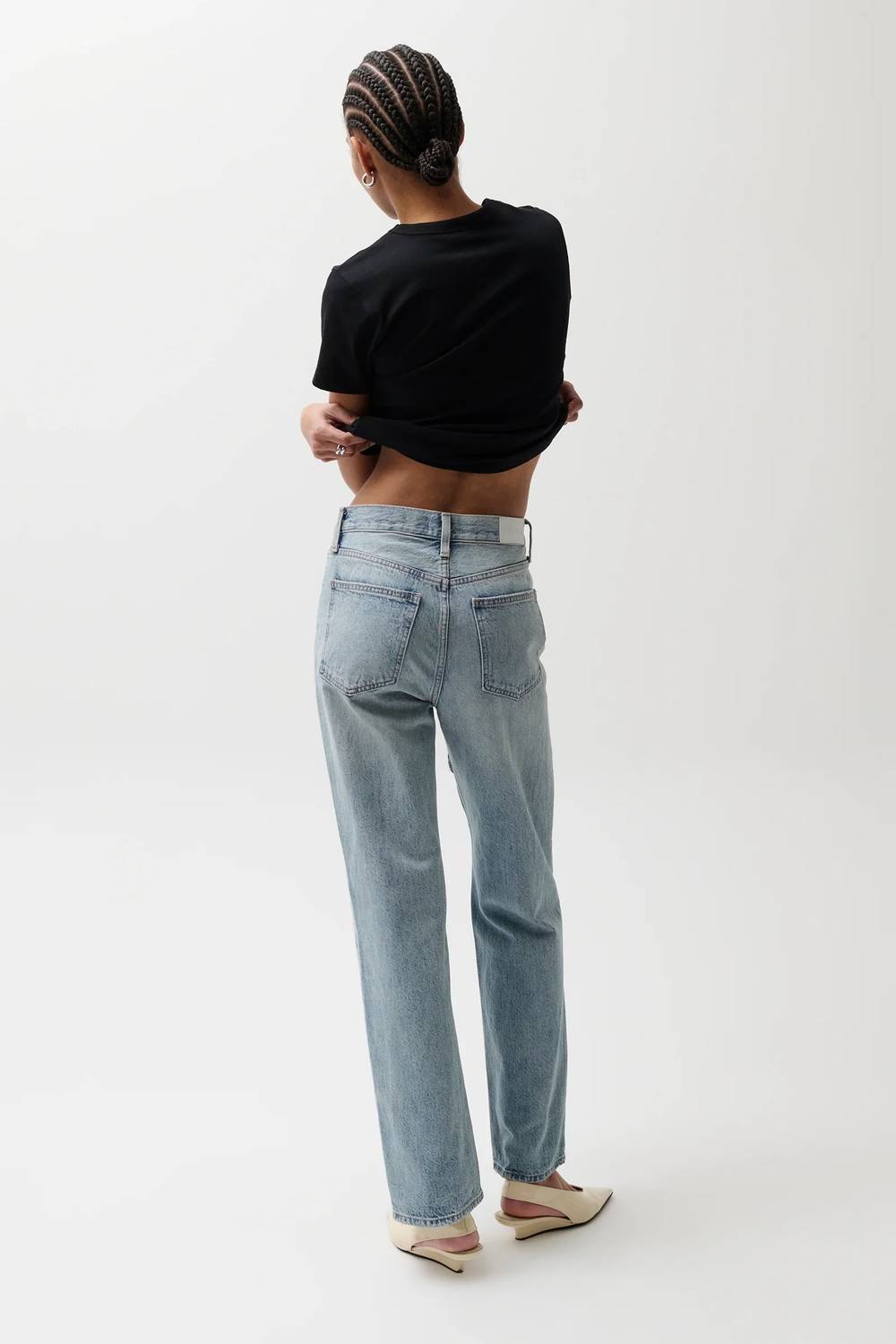 Pistola - Cassie Super High Rise Straight Jeans
