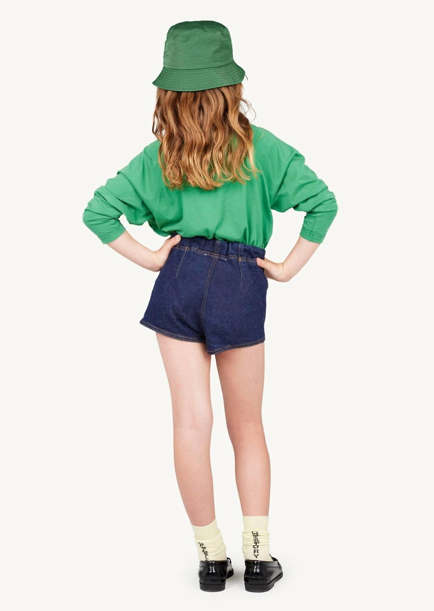 The Animals Observatory - CLAM DENIM SHORTS