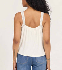 Dear John Denim - Sleeveless Lace Detail Top