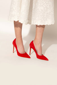 Salvatore Ferragamo - Women's Suede Stiletto Pumps