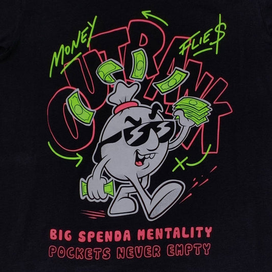 Outrank - MEN'S BIG SPENDA T-SHIRT