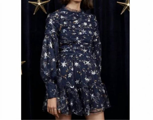 Sister Jane - Shooting Star Embroidered Mini Dress