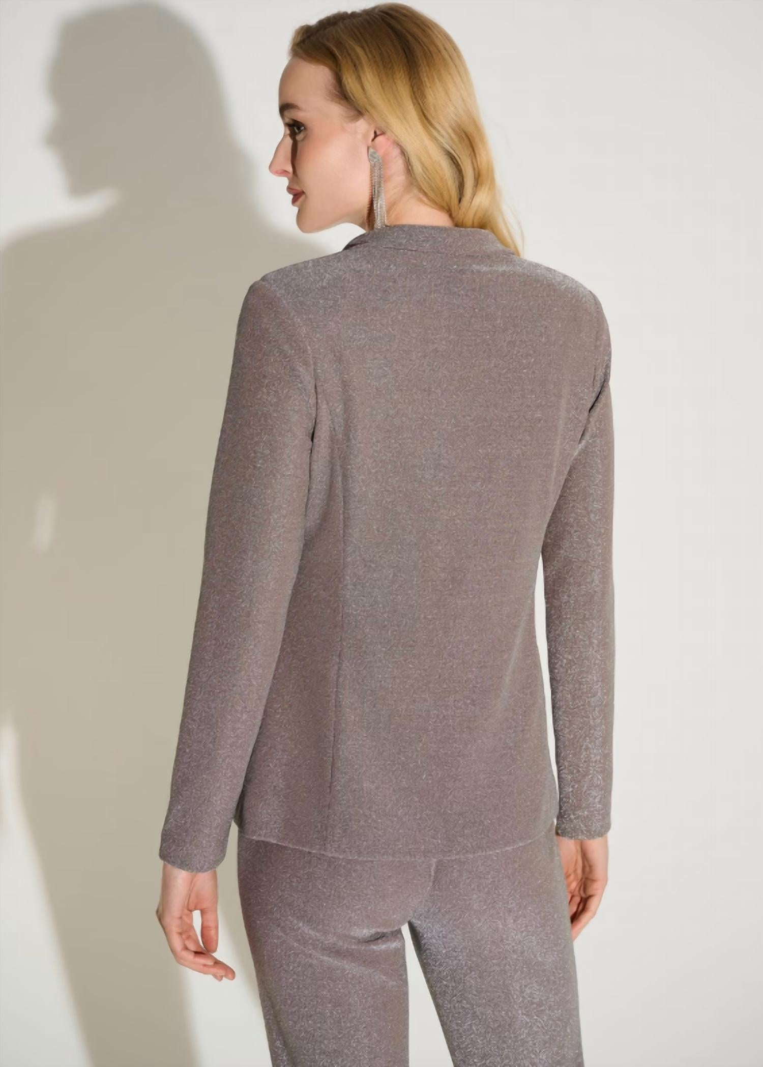 Joseph Ribkoff - Novelty Knit Fitted Blazer