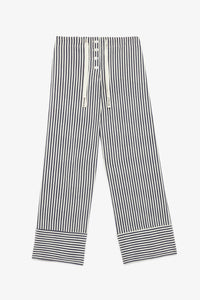 Ottod'Ame - Linen Palazzo Trousers Striped Pants