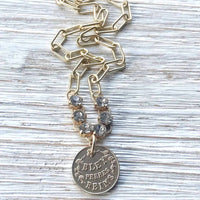 Vb & Co. - Women's Champagne Coin Necklace