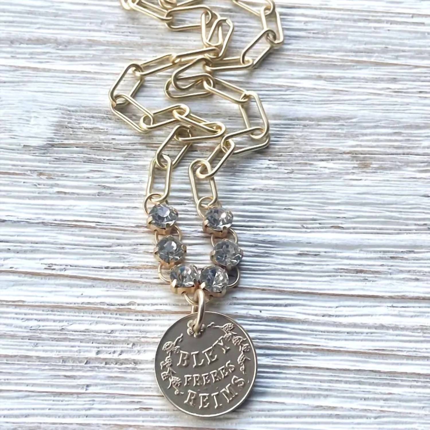 Vb & Co. - Women's Champagne Coin Necklace