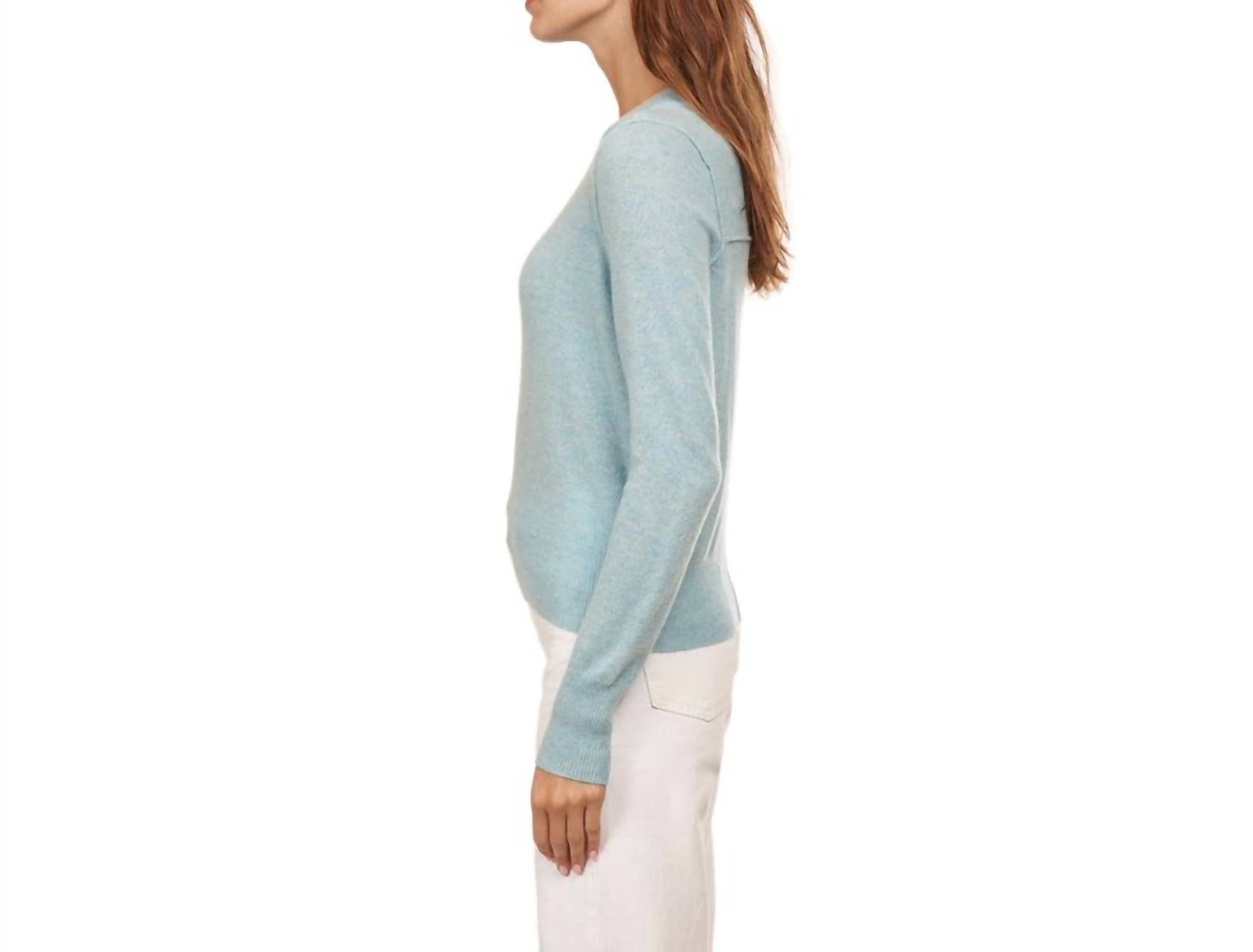 Autumn Cashmere - Women's Cropped Crew Sweater