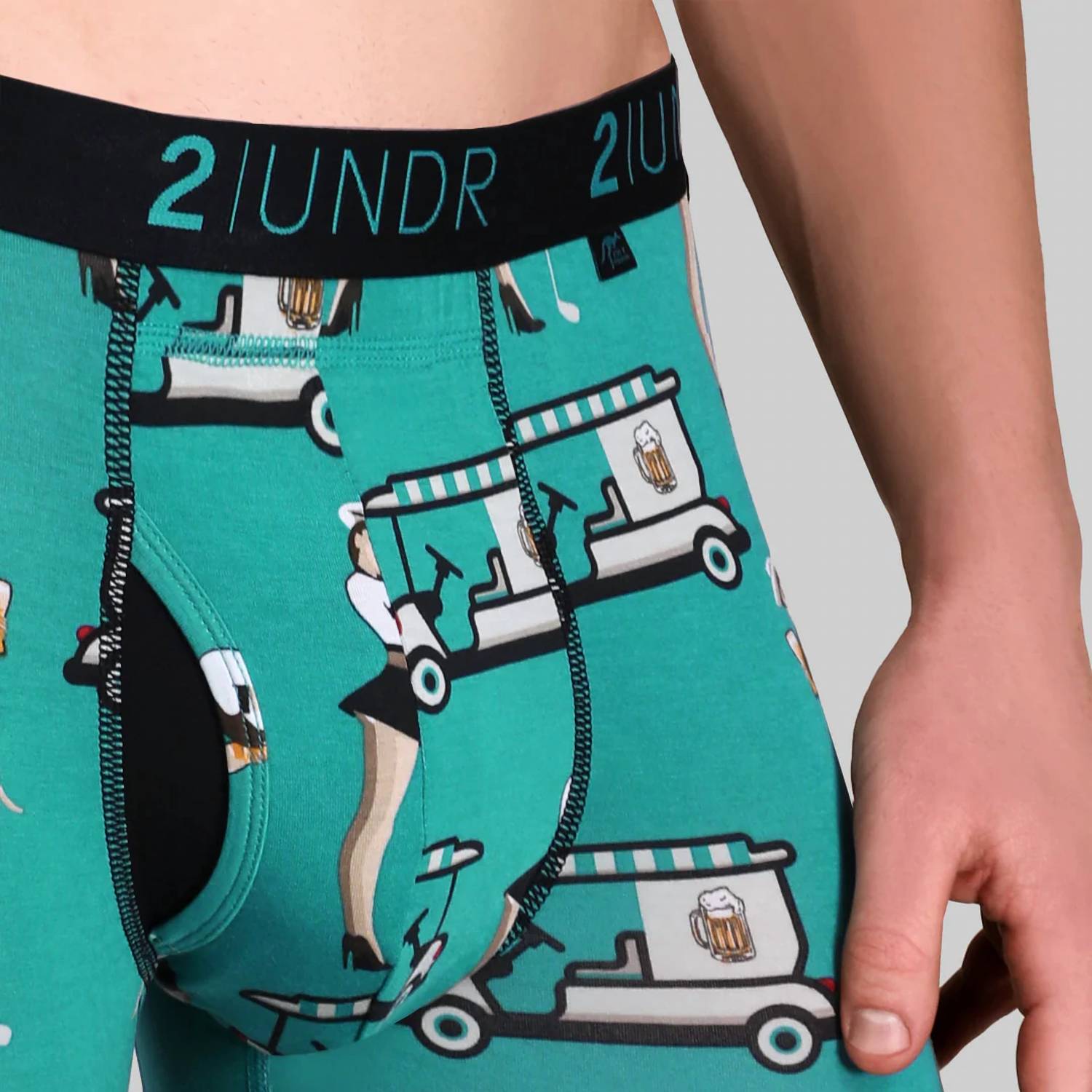 2Undr - Men's Swing Shift Long Leg Boxer