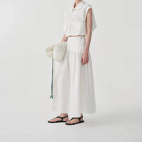 Beatrice .B - Midi Skirt With Side Buckles