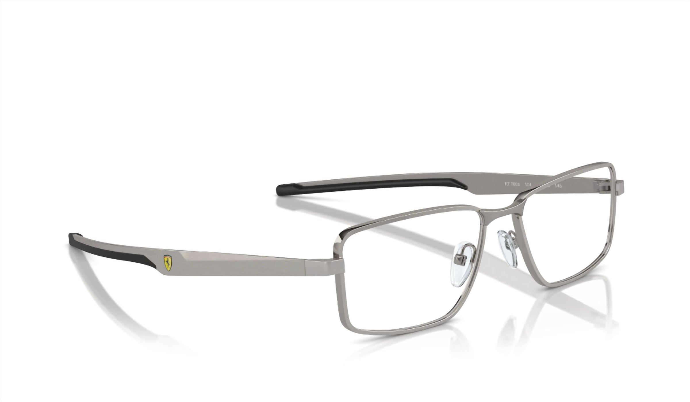 Ferrari Scuderia Men's 7004 Rectangular Eyeglasses in gunmetal - men's accessory - view 5