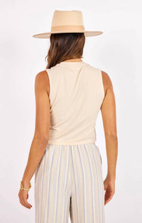 Sage The Label - Arid Cutout Knit Tank Top